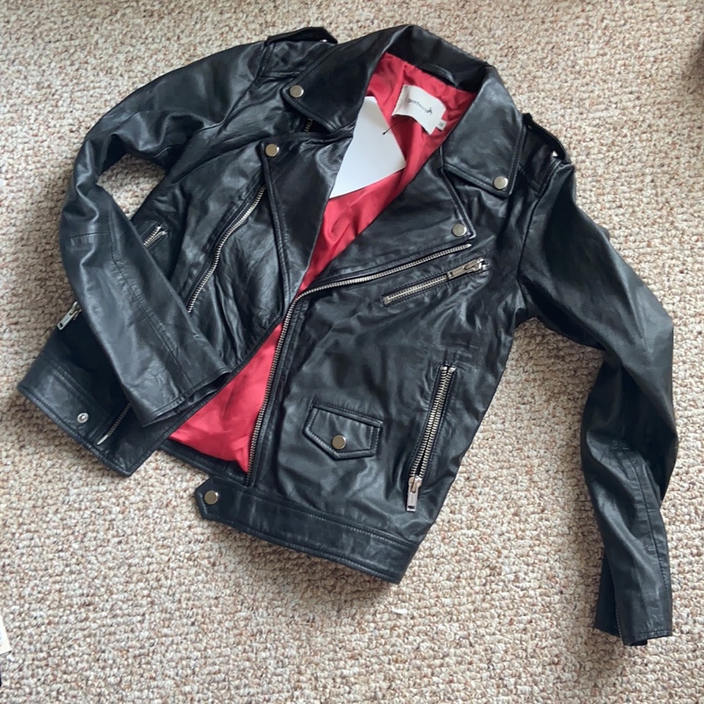 Deadwood River Original Leather Jacket Sz Small